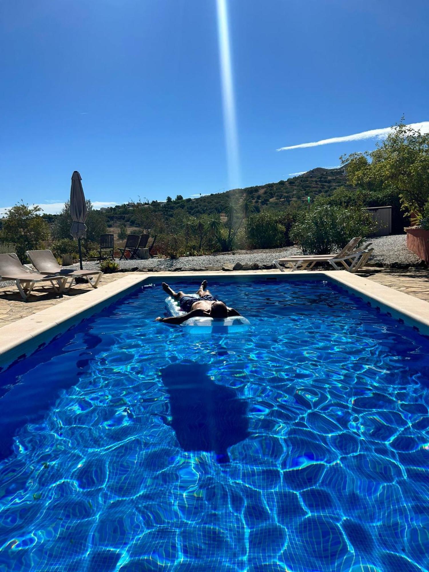 La Rustica En Vinuela, Piscina Privada Viñuela Exterior foto
